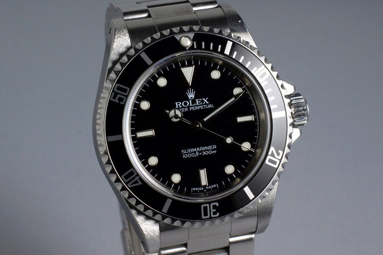 2006 Rolex Submariner 14060M