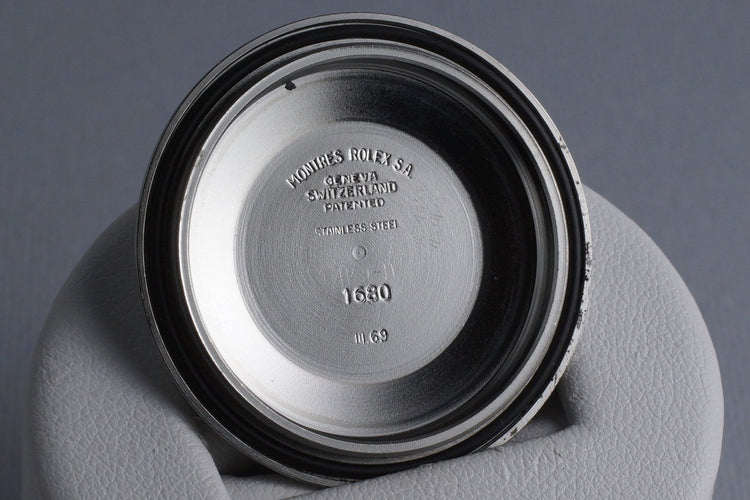 1969 Rolex Red Submariner 1680 BROWN Mark II Dial