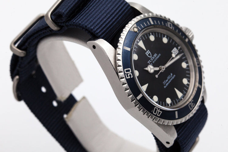 1990 Tudor Submariner 79090 Black Dial