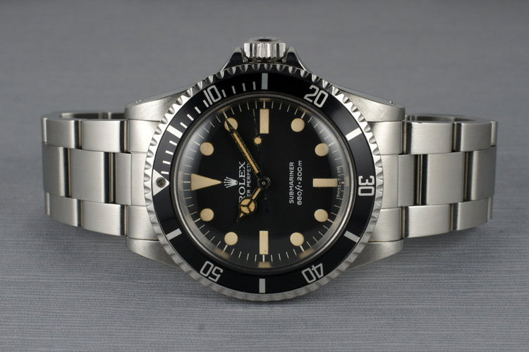 1979 Rolex Submariner 5513 Mark II Maxi Dial