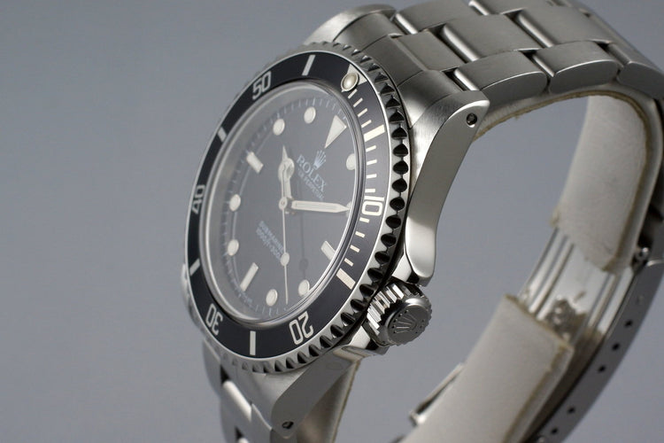 1997 Rolex Submariner 14060 with Box and Papers