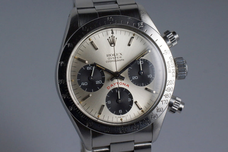 1978 Rolex Daytona 6265 Big Red Silver Dial