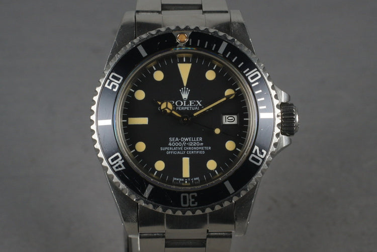 1983 Rolex Submariner 16660 Creamy Matte Dial