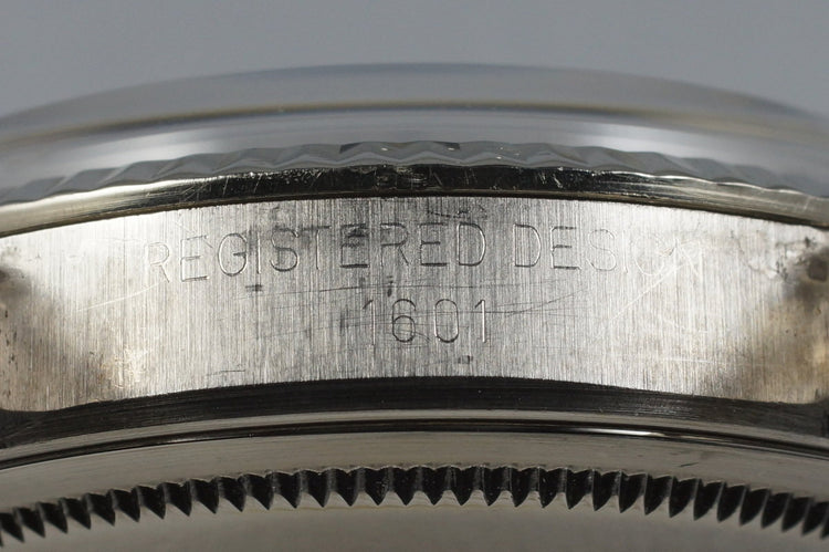 1970 Rolex DateJust 1601 Silver ‘Wide Boy’ Dial