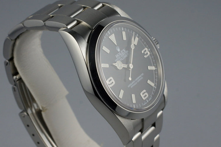 2003 Rolex Explorer 114270 with Box and Papers