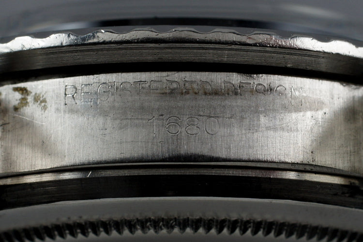 1970 Rolex Red Submariner 1680 Mark 4 Dial