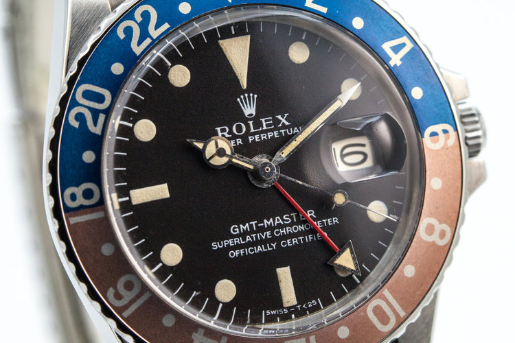 1968 Rolex GMT 1675 Mark I