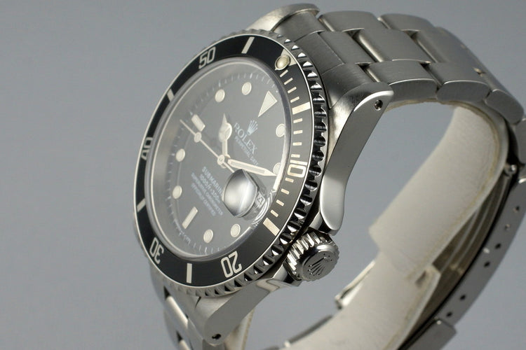 1995 Rolex Submariner 16610