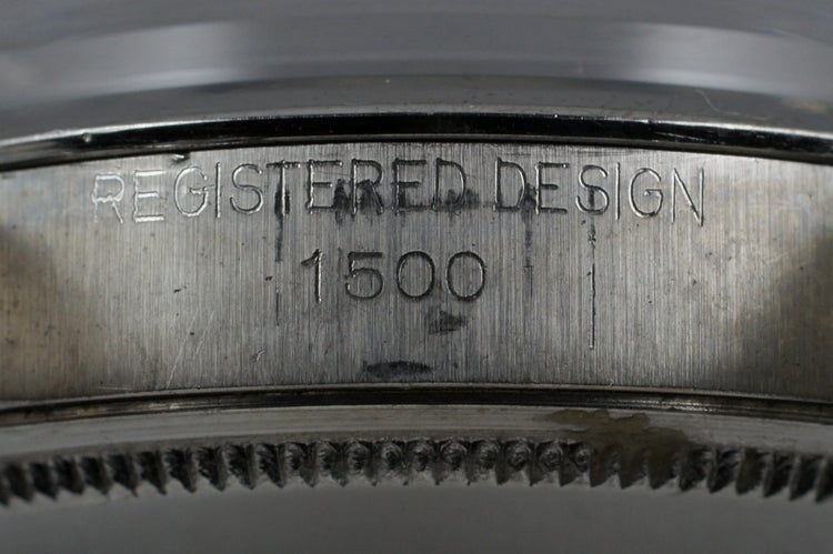 1970 Rolex Date 1500 with Blue Dial