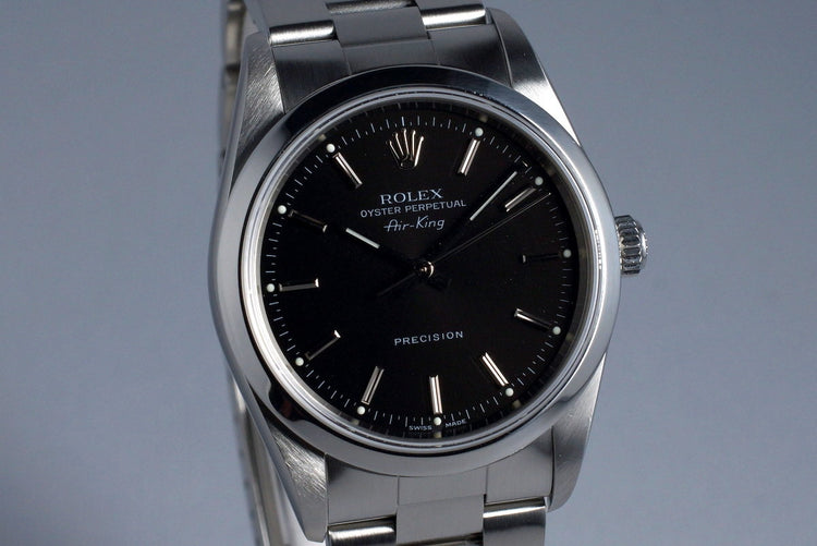 2006 Rolex Air-King 14000M Black Dial