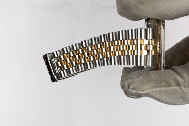 1978 Rolex Two-Tone DateJust 1601 Champagne Dial with Box and Papers