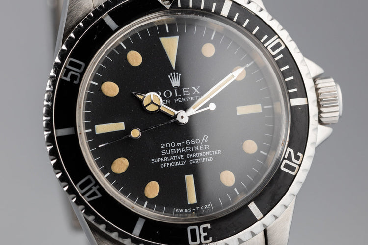 1967 Rolex Submariner 5512 Meters First Dial