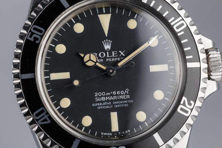 1967 Rolex Submariner 5512 with Meters First Dial