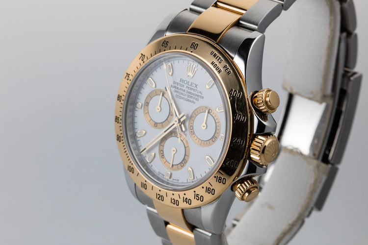 2012 Rolex Two Tone Daytona 116523 with Box and Papers