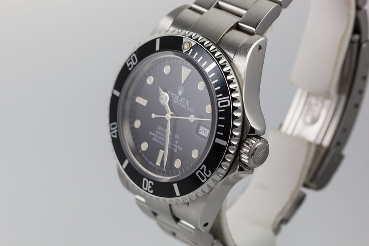 1984 Rolex Sea Dweller 16660 with Box and Papers
