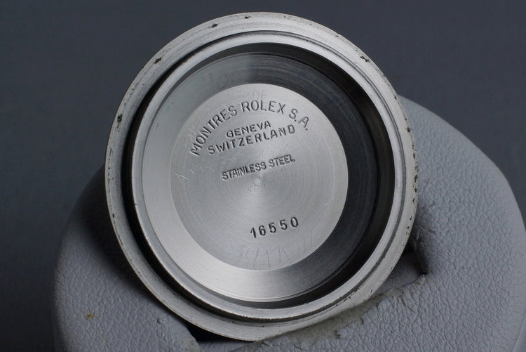 1985 Rolex Explorer II 16550 Cream Rail Dial