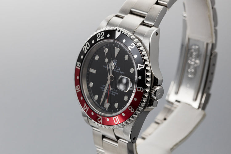 2000 Rolex GMT-Master II 16710 with "Coke" Insert