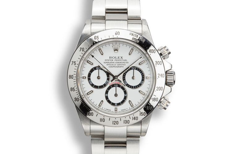 1995 Rolex Zenith Daytona 16520 White Dial