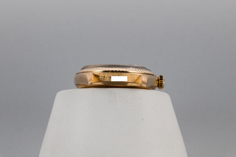 1964 Rolex 18K YG DateJust 1601 with Silver Dial