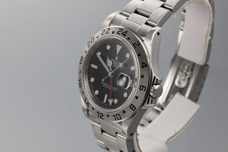 2000 Rolex Explorer II 16570 with Box and Papers