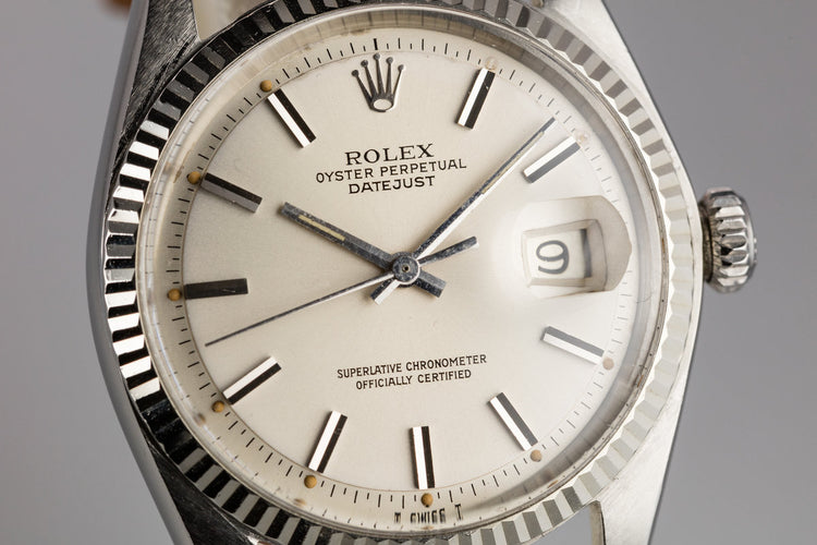 1969 Rolex DateJust 1601 Silver Dial