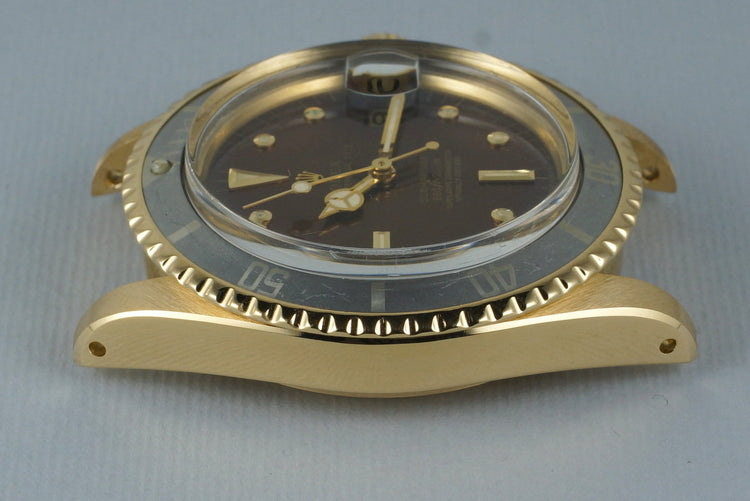 1978 YG Rolex Submariner 1680 Tropical Dial