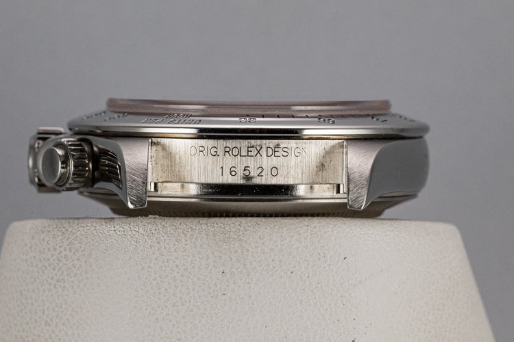 1997 Rolex Zenith Daytona 16520 White Dial with Box