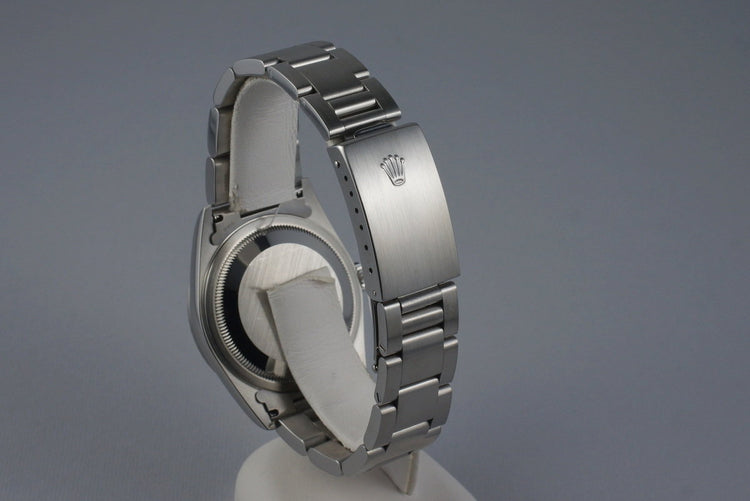 2002 Rolex DateJust 16220 Black Dial with Box and Papers