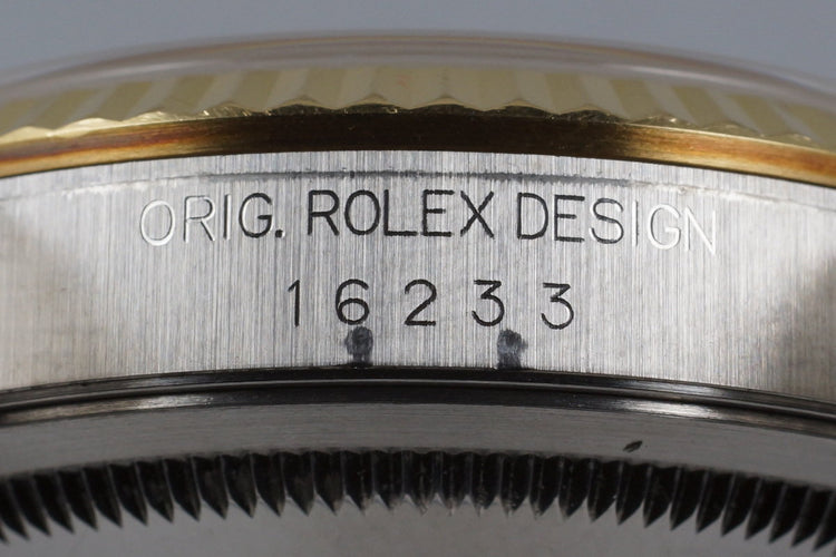 2002 Rolex Two Tone DateJust 16233
