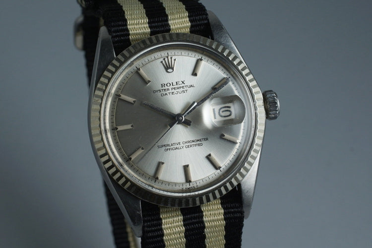 1969 Rolex DateJust 1601 Non Luminous Dial
