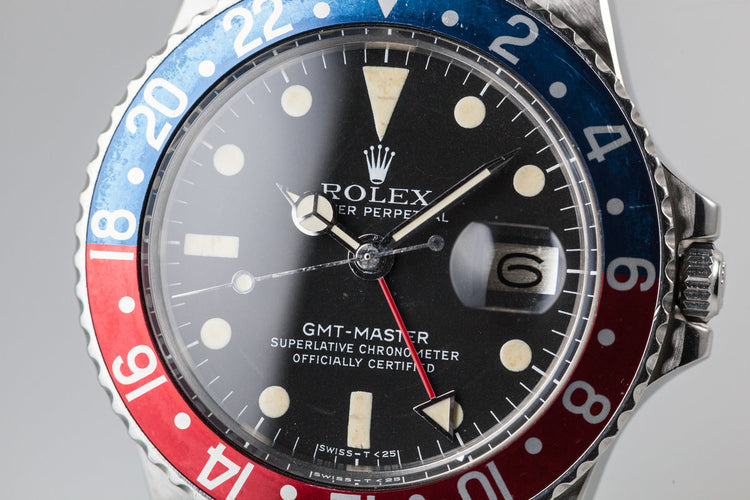 1977 ROlex GMT-Master 1675 with Box and Papers