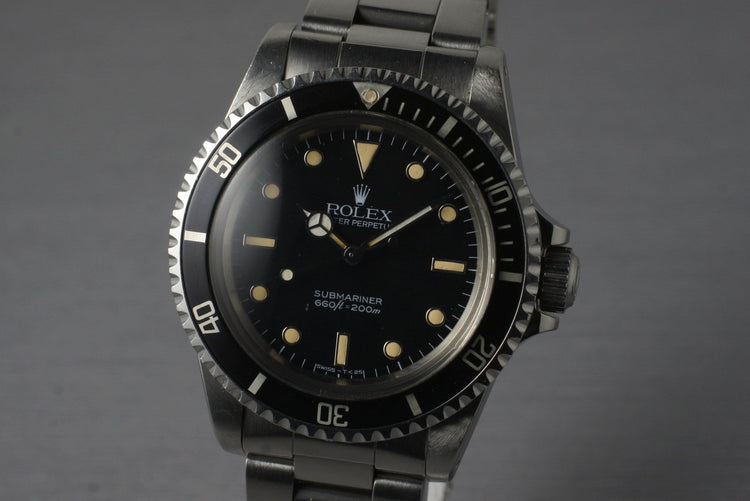 1985 Rolex Submariner 5513 ‘Spider Dial’
