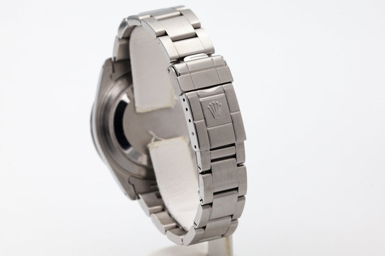 1999 Rolex Explorer II 16570 with uncommon SWISS only dial