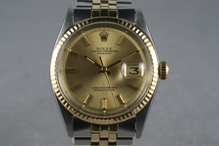 1970 Rolex Two Tone DateJust Ref: 1601