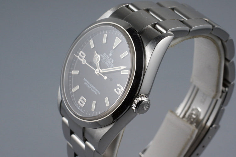 2002 Rolex Explorer 114270 with Box and Papers