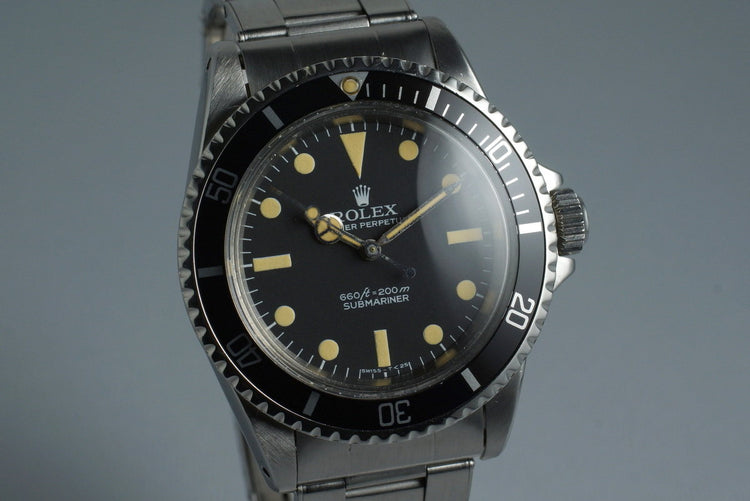 1967 Rolex Submariner 5513 Pre Comex Dial