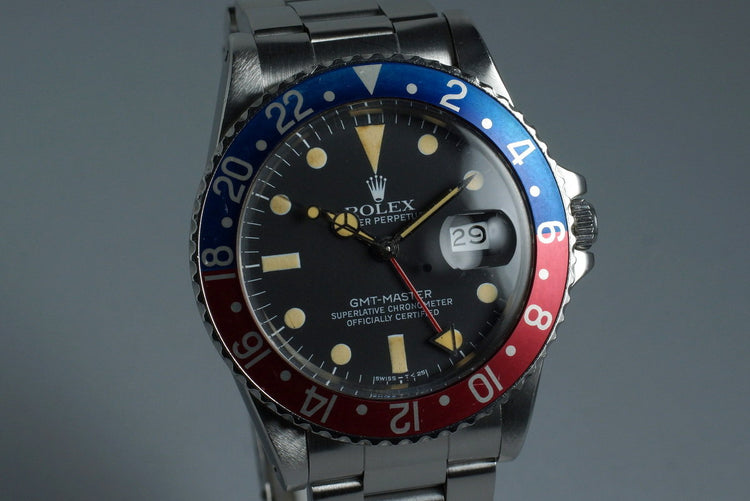 1981 Rolex GMT 16750 Matte Dial