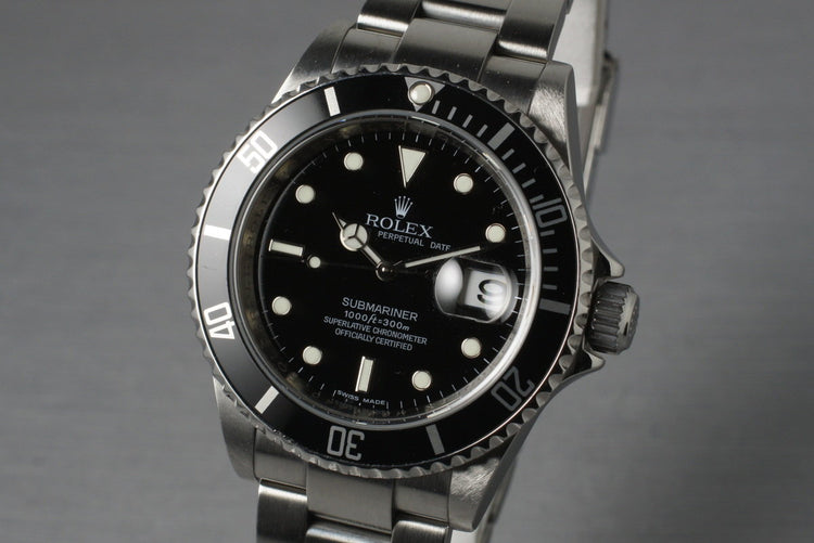 2007 Rolex Submariner 16610