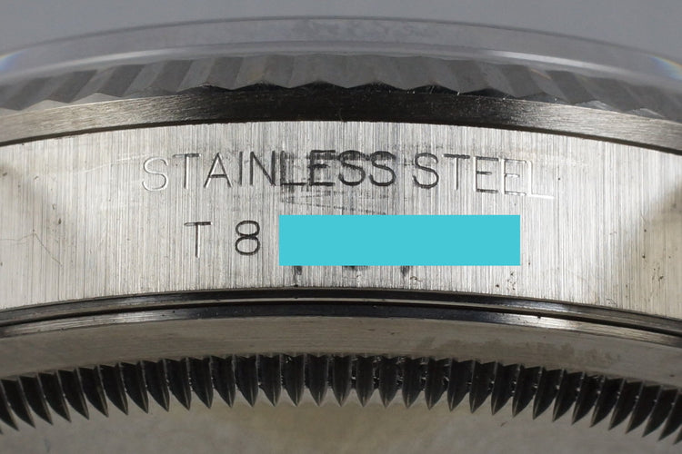 1995 Rolex DateJust 16234 Black Dial