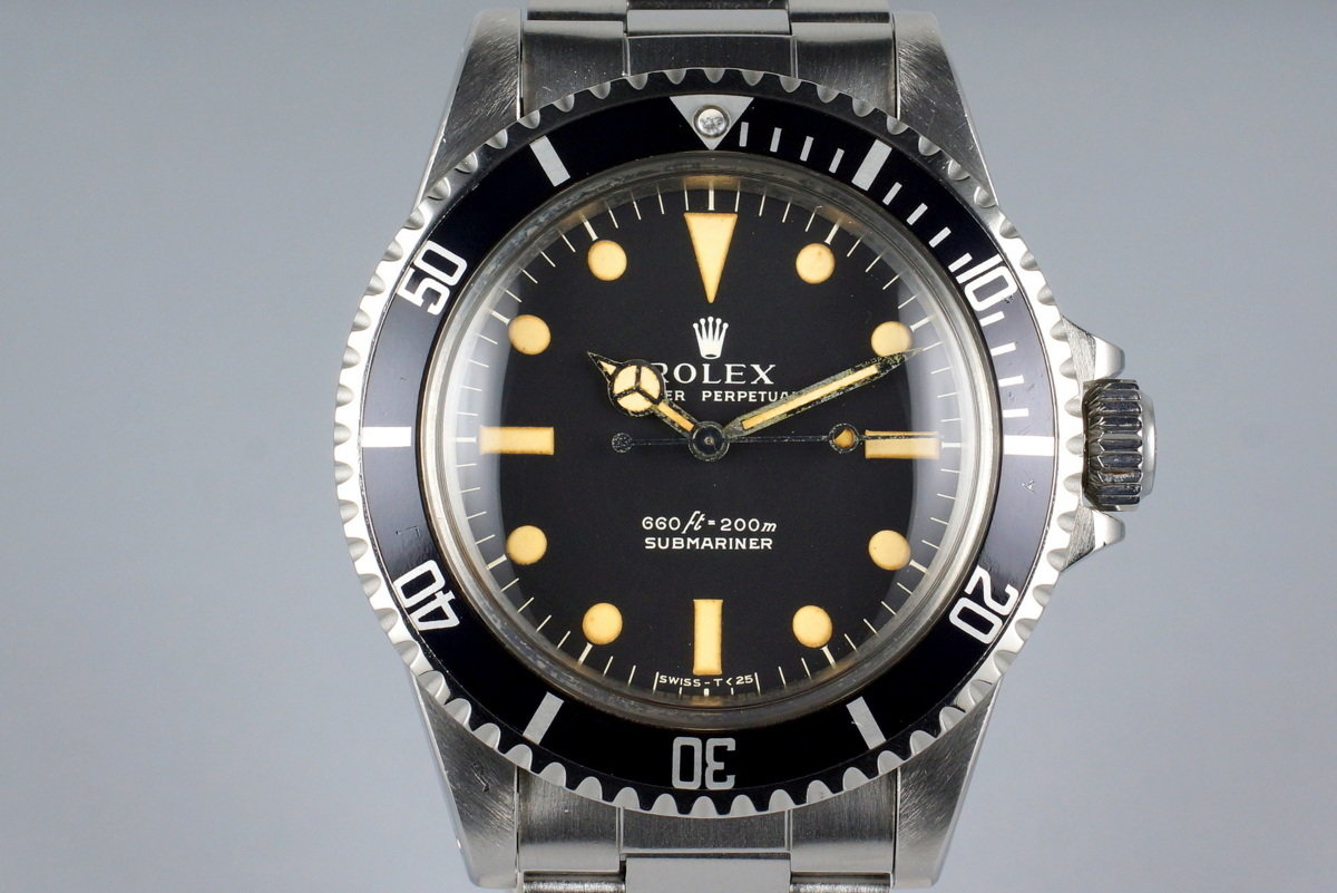 HQ Milton 1978 Rolex Submariner 5513 with Serif Dial Inventory