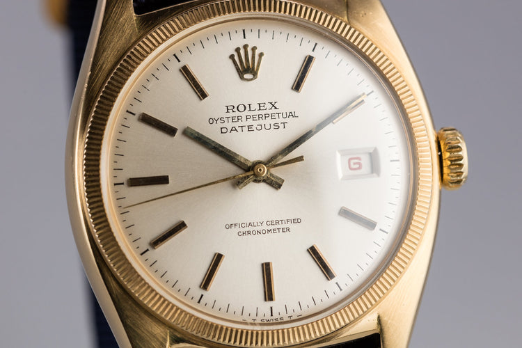 1952 Rolex 18K YG DateJust 6105