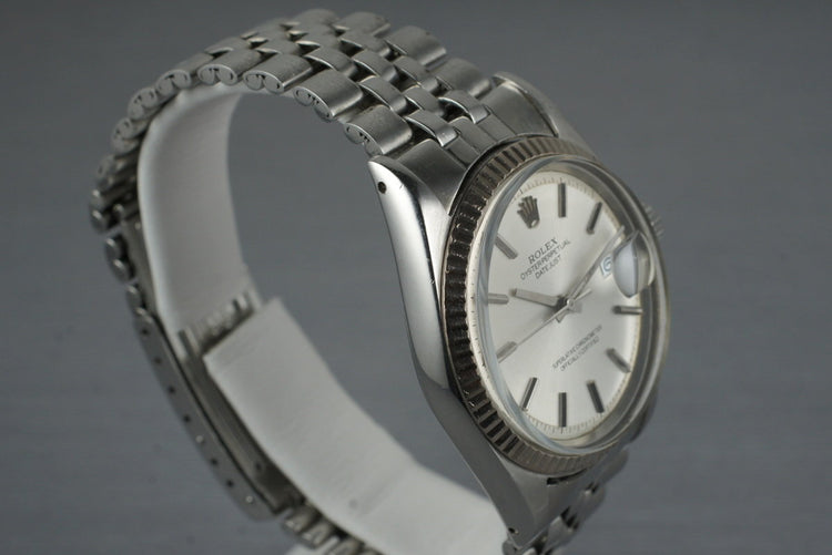 1969 Rolex Date Just 1601 Non-Luminous Dial