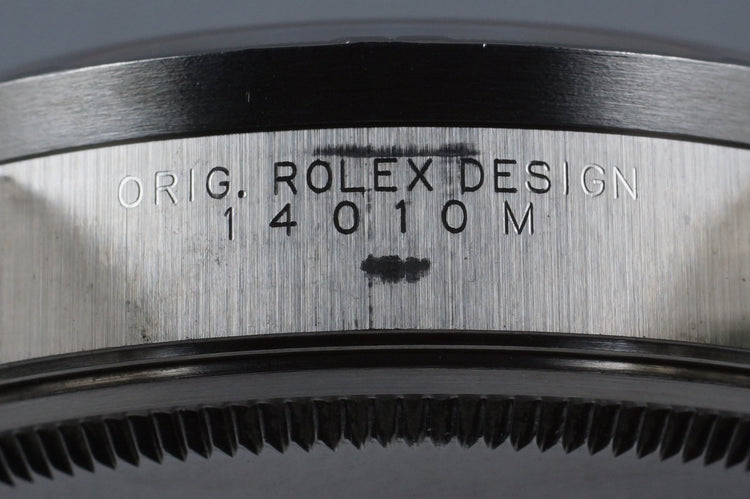 2001 Rolex Air-King 14010M White Roman Dial