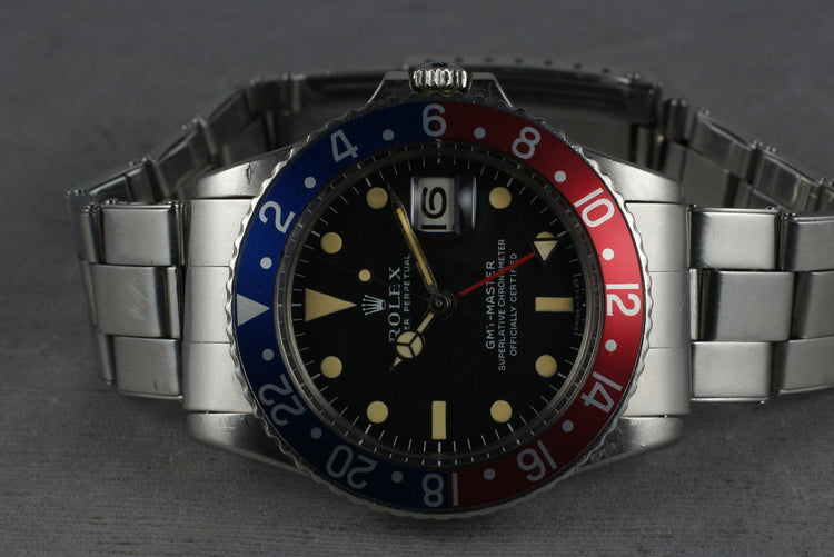 1970 Rolex GMT-Master 1675 with Mark 1 dial
