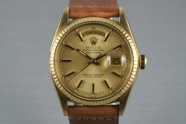 1975 Rolex YG Day-Date 1803
