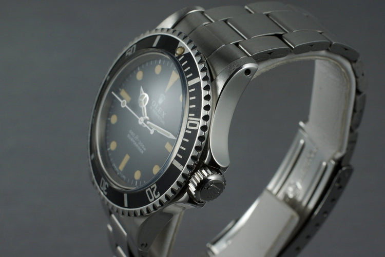 1970 Rolex Submariner 5513 with Serif Dial