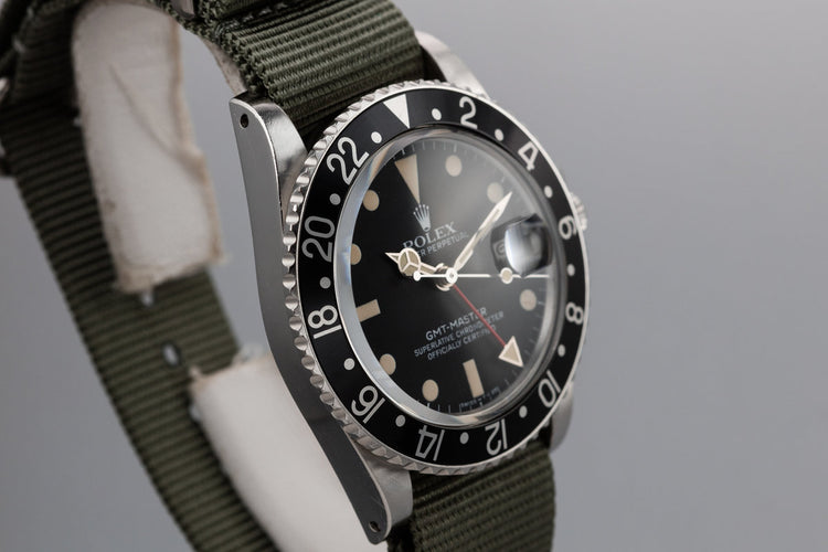 1981 Rolex GMT-Master 16750 Black Bezel