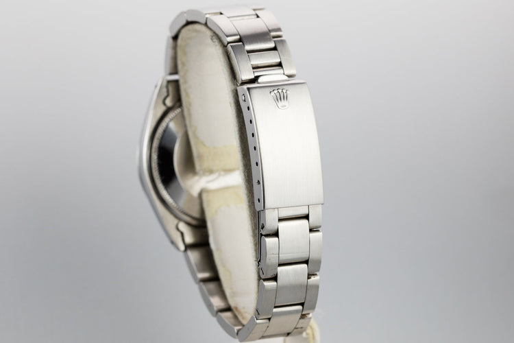 1972 Rolex Date 1500 with No Lume Silver Dial