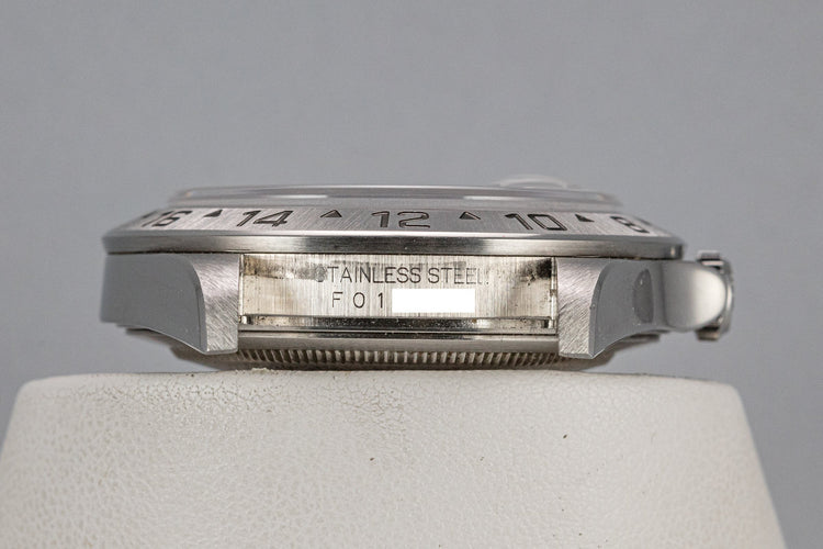 2003 Rolex Explorer II 16570 T White Dial with Box and Papers