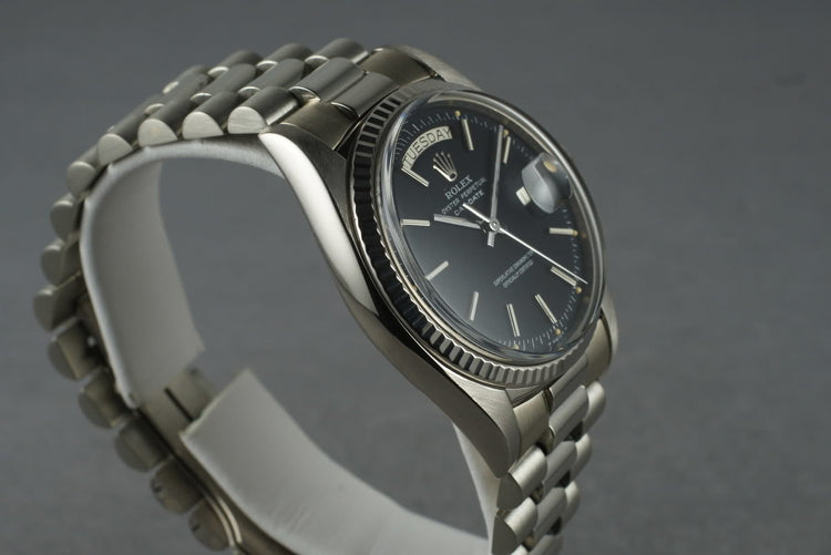 1973 Rolex 18K White Gold Day Date 1803